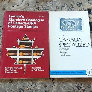 1979 & 1981 Postage Stamp Collectors Books Softcover